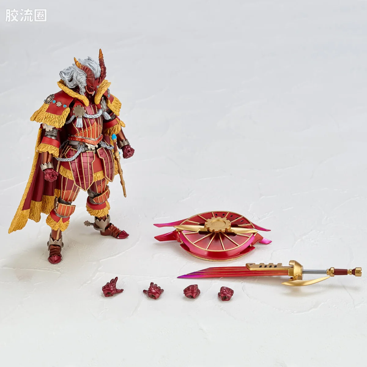 转轮科技 Vulcanlog 022 猎人男剑士 炎王龙X系列 - 图片